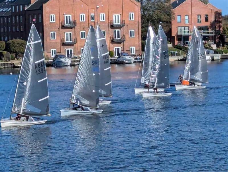 Phantom Eastern Series finale at Waveney & Oulton Broad Yacht Club photo copyright Ian Hill taken at Waveney & Oulton Broad Yacht Club and featuring the Phantom class