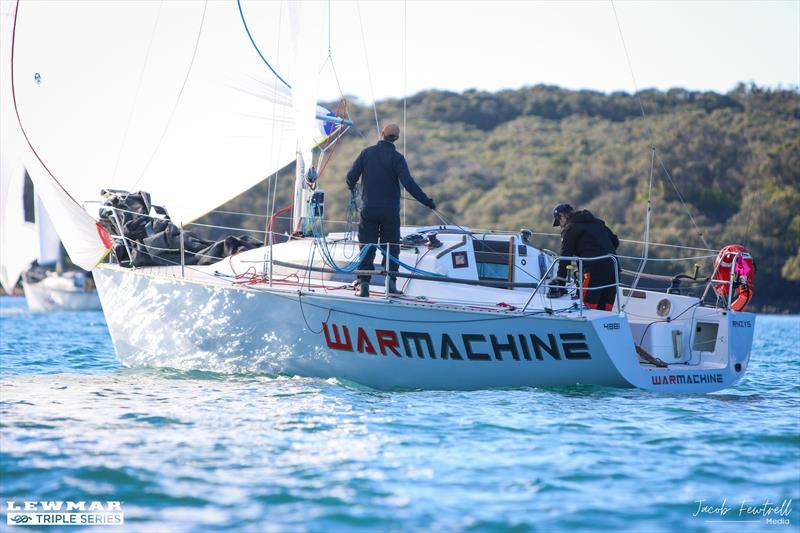 Race 1 Lewmar Triple Series - July 13, 2024 photo copyright Jacob Fewtrell Media taken at Royal New Zealand Yacht Squadron and featuring the PHRF class