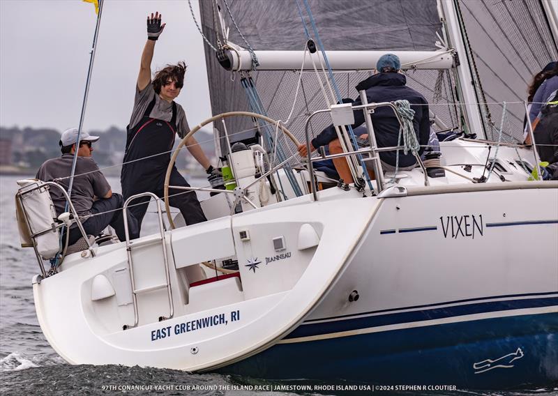 2024 97th Around the Island Race photo copyright Steve Cloutier taken at Conanicut Yacht Club and featuring the PHRF class