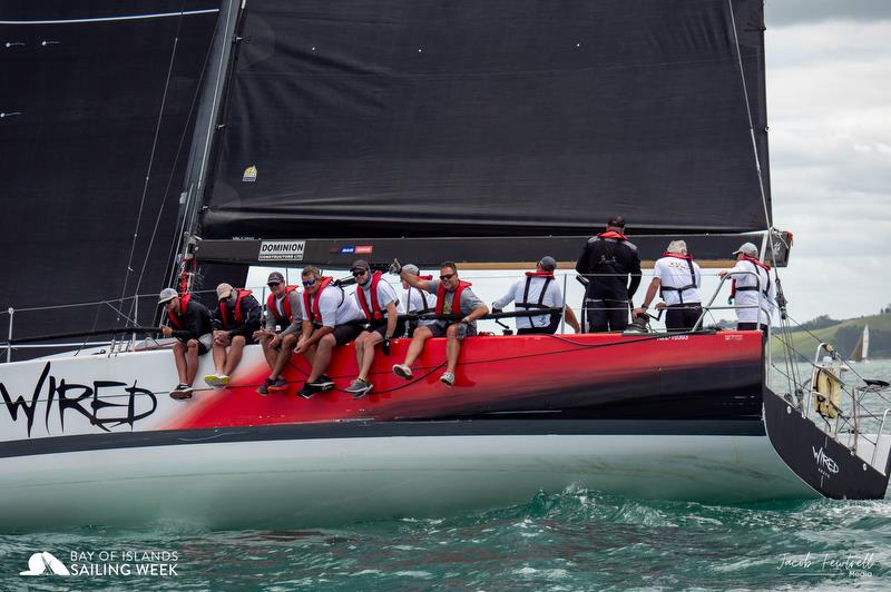 Wired - Bay of Islands Sailing Week - Bay of Islands, Northland NZ - January 2023 photo copyright Jacob Fewtrell Media taken at Bay of Islands Yacht Club and featuring the PHRF class