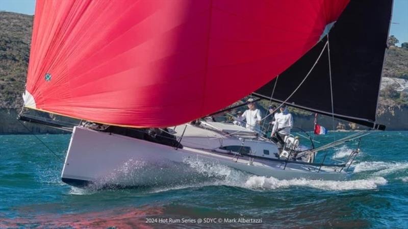 2024 Hot Rum Series I photo copyright Mark Albertazzi taken at San Diego Yacht Club and featuring the PHRF class