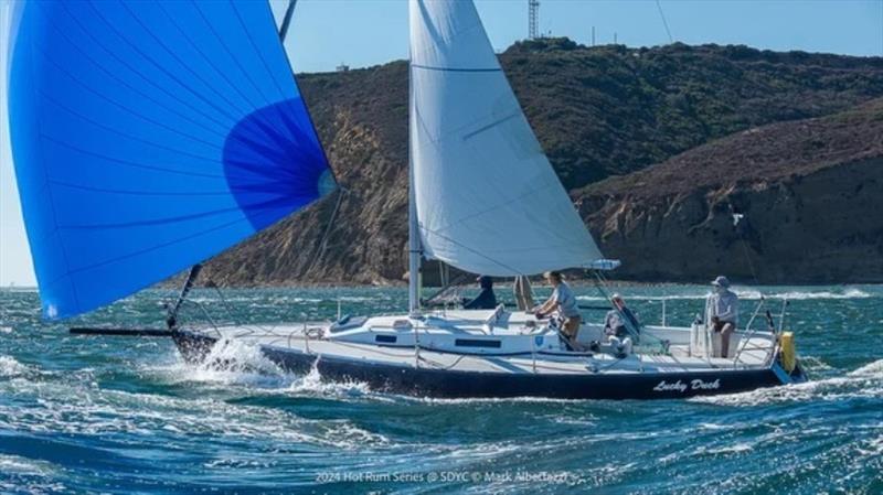 2024 Hot Rum Series I photo copyright Mark Albertazzi taken at San Diego Yacht Club and featuring the PHRF class