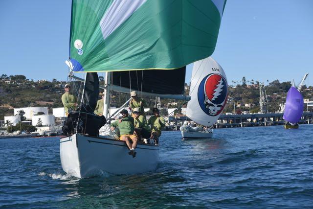 San Diego Hot Rum Series #3 photo copyright Bob Betancourt taken at San Diego Yacht Club and featuring the PHRF class