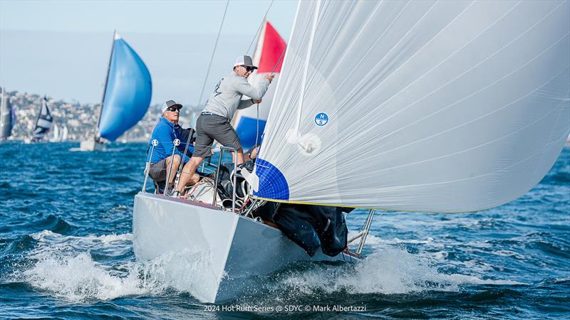 2024 Hot Rum Series photo copyright Mark Albertazzi taken at San Diego Yacht Club and featuring the PHRF class