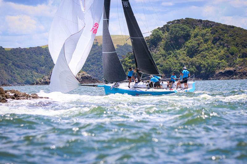 Racing in the picturesque Bay of Islands - Bay of Islands Sailing Week - January 24, 2025 photo copyright Jacob Fewtrell Media taken at Bay of Islands Yacht Club and featuring the PHRF class