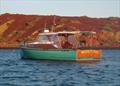 Murray Pass, the Cheviot 32 at Depuch Island WA, East of Karratha © The Wooden Boatshop