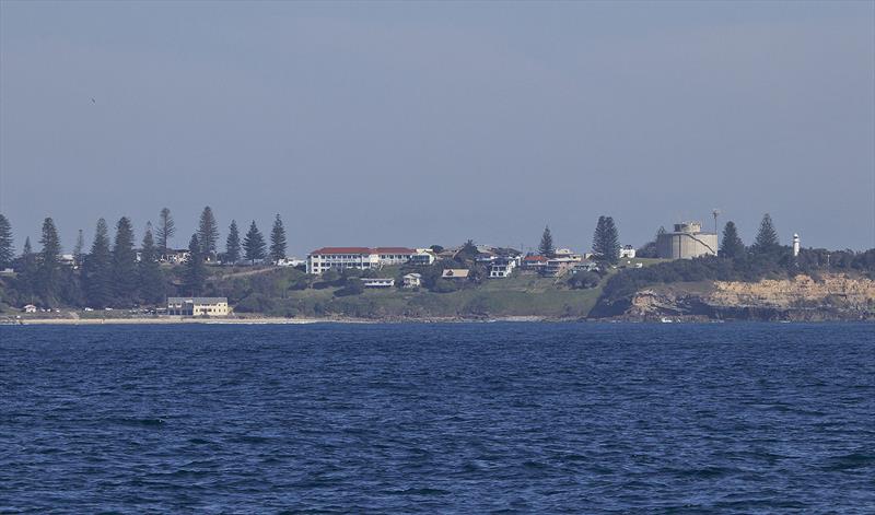 Yamba's famous Pacific Hotel, as seen from the water - photo © John Curnow