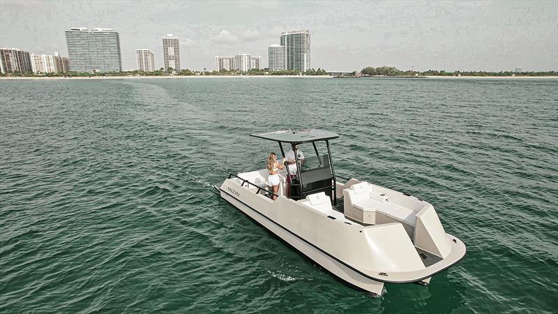 Halevai model2050 - Affordable meets Versatile meets Reliable - Trimaran form delivers efficiency and low wake photo copyright Halevai taken at  and featuring the Power boat class