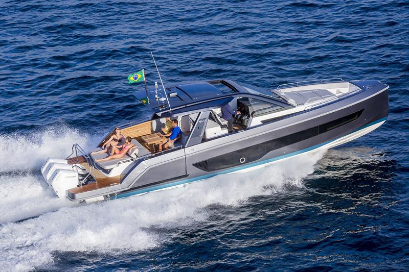 Schaefer V44 photo copyright Schaefer Yachts taken at  and featuring the Power boat class