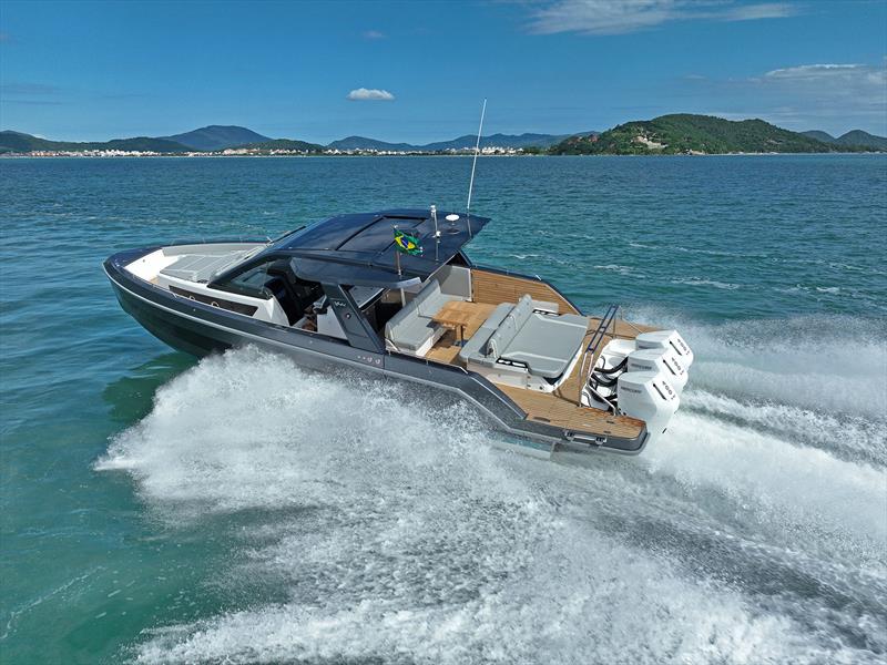 Schaefer V44 photo copyright Schaefer Yachts taken at  and featuring the Power boat class