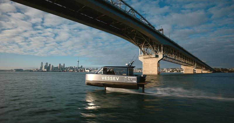 VS-9 electric hydrofoil photo copyright Vessev taken at  and featuring the Power boat class