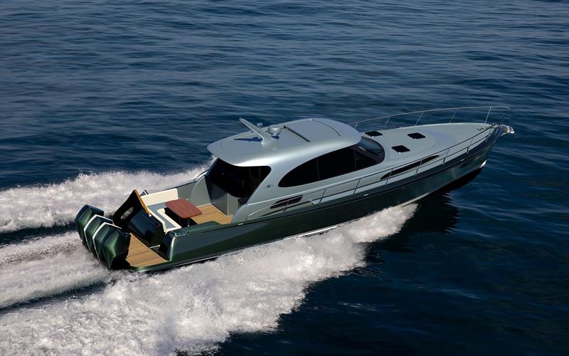 GT50 RS Outboard photo copyright Palm Beach Motor Yachts taken at  and featuring the Power boat class