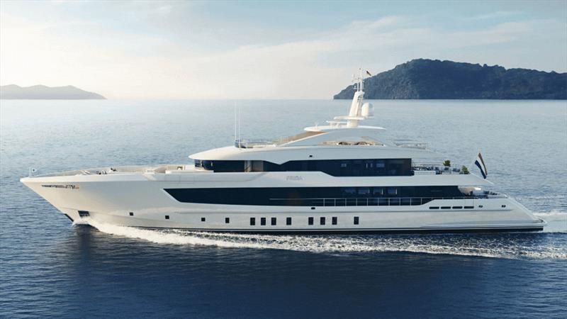 Frida - photo © Heesen Yachts