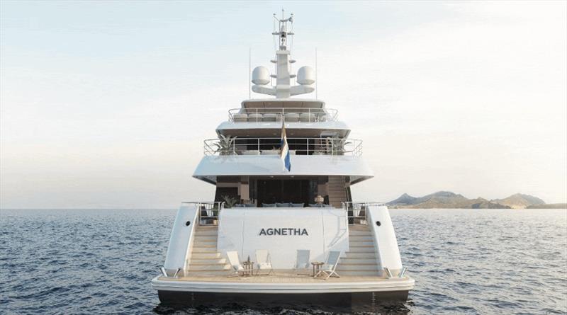 Agnetha - photo © Heesen Yachts