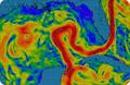 Predictwind current/tide forecast - July 2024