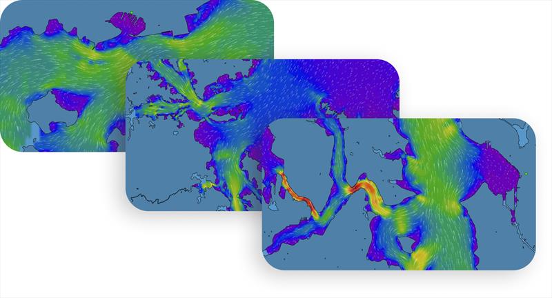 Predictwind current/tide forecast -  July 2024 - photo © Predictwind