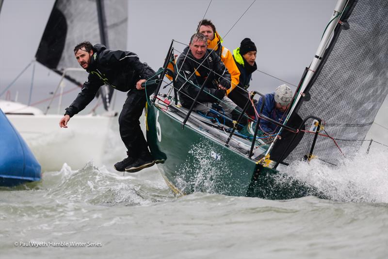 Theseus - Hamble Winter Series 2024 Race Week 8 - photo © Paul Wyeth / www.pwpictures.com