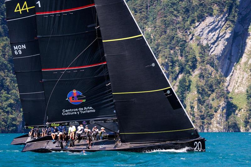 Calero Sailing Team - confident of the speed of the boat and the crew - 2024 44Cup World Championship - photo © Nico Martinez / 44Cup