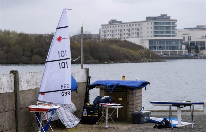 RC Laser TT at West Lancs photo copyright Amy Brown taken at West Lancashire Yacht Club and featuring the RC Laser class