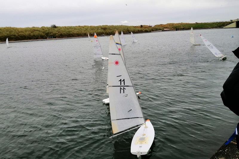 RC Laser open meeting at Fleetwood - photo © Tony Wilson