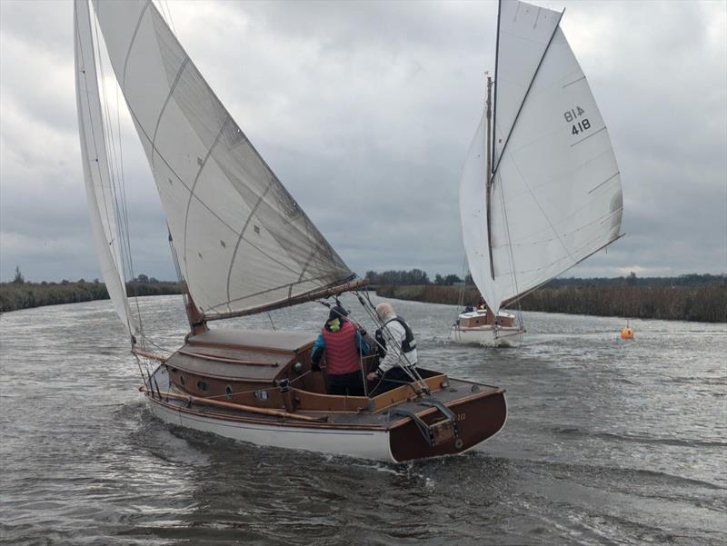 Horning Sailing Club Autumn Passage Race photo copyright Liz Goodyear taken at Horning Sailing Club and featuring the River Cruiser class