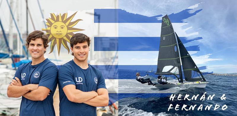 Hernan Umpierre and Fernando Diz, Rooster Ambassadors - photo © Rooster Sailing