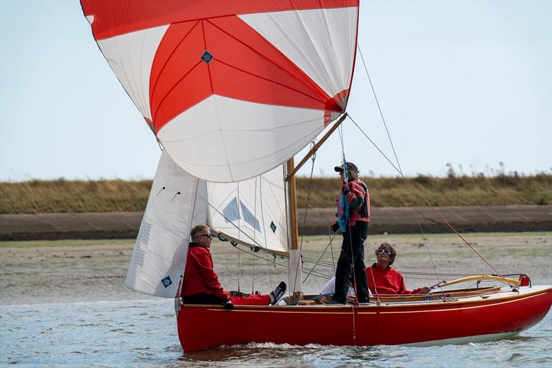 The RBOD Red Jacket leds the fleet during Burnham Week 2024 - photo © Petru Balau Sports Photography / sports.hub47.com