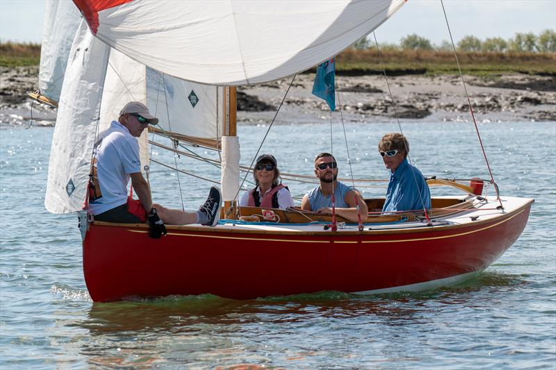 Stephen Herring's Red Jacket added another win to their results list in the Royal Burnham One Design race during the 6th day of Burnham Week 2024 - photo © Petru Balau Sports Photography / sports.hub47.com