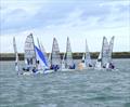 63rd Endeavour Trophy Day 1: Close racing at the leeward mark  © Roger Mant Photography