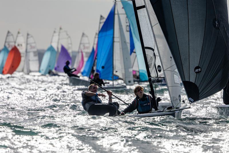 Noble Marine Rooster RS200 National Championships at Hayling Island -Day 1 photo copyright Phil Jackson / Digital Sailing taken at Hayling Island Sailing Club and featuring the RS200 class