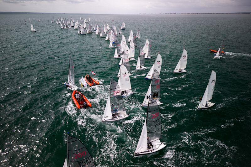 Noble Marine Rooster RS200 National Championships at Hayling Island -Day 1 photo copyright Phil Jackson / Digital Sailing taken at Hayling Island Sailing Club and featuring the RS200 class