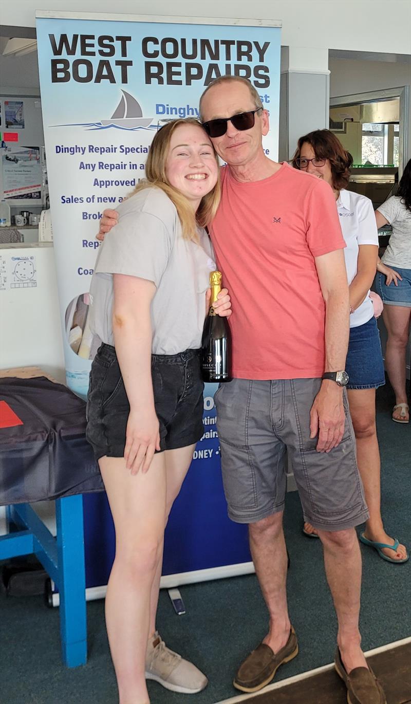 2nd position - Duncan and Lorna Glen - West Country Boat Repairs RS200 SW Ugly Tour 2023 photo copyright RS Class Association taken at Bristol Corinthian Yacht Club and featuring the RS200 class