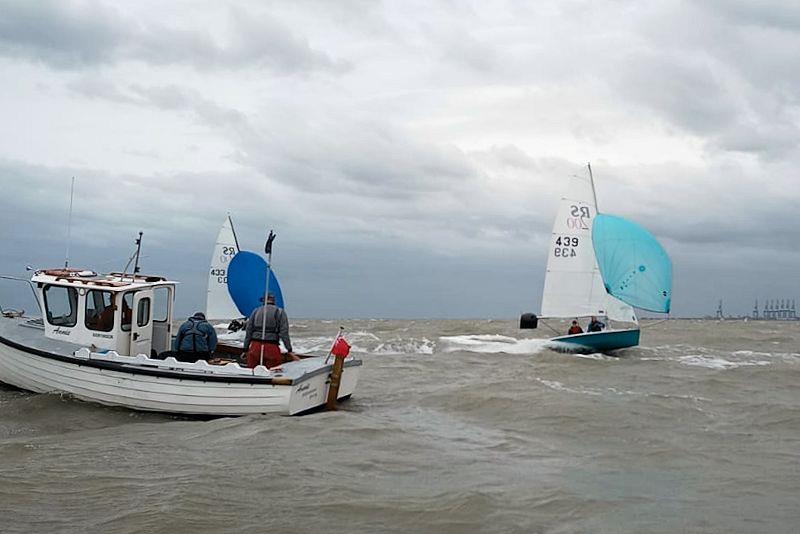 Paris Thomas and Marta Uncio Ribera take second in the Sailing Chandlery RS200 EaSEA Championships at Felixstowe Ferry Sailing Club - photo © Will Taylor