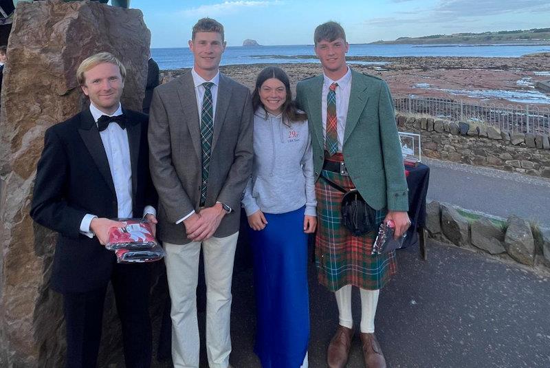 Top Buddy group - Noble Marine Rooster RS200 National Championship 2023 photo copyright Steve Fraser taken at East Lothian Yacht Club and featuring the RS200 class