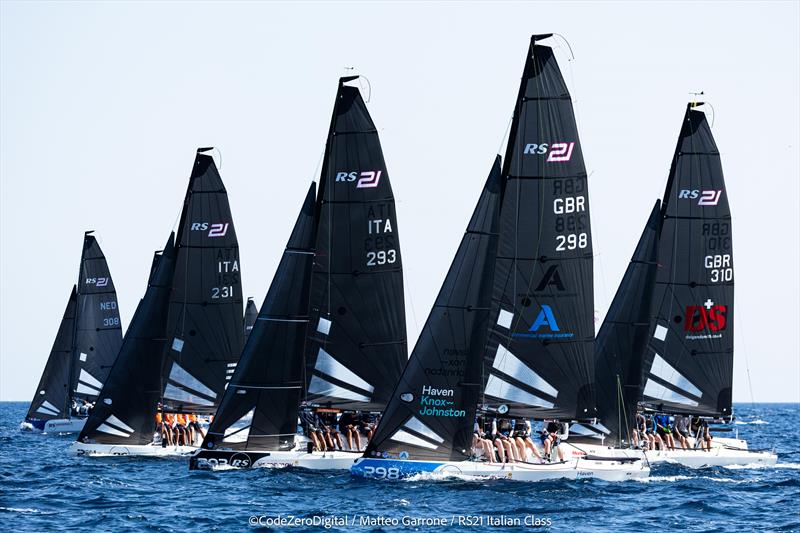 RS21 World Championship 2023 in Sardinia - photo © Code Zero Digital & Studios