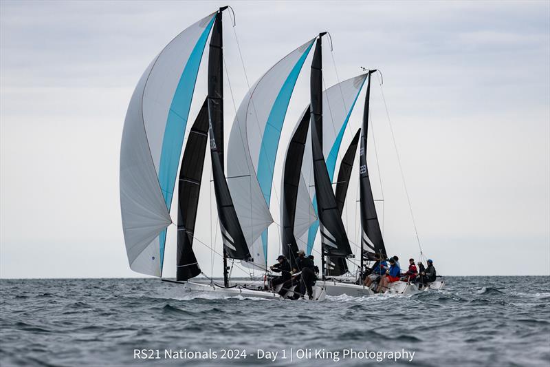 RS21 UK and Ireland National Championships at Dartmouth photo copyright Oli King Photography taken at Royal Dart Yacht Club and featuring the RS21 class