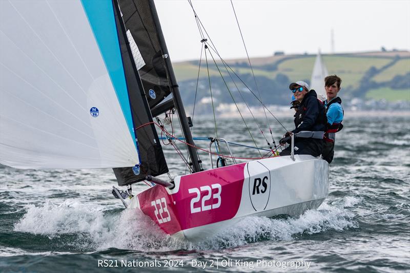 RS21 UK and Ireland National Championships at Dartmouth - photo © Oli King Photography