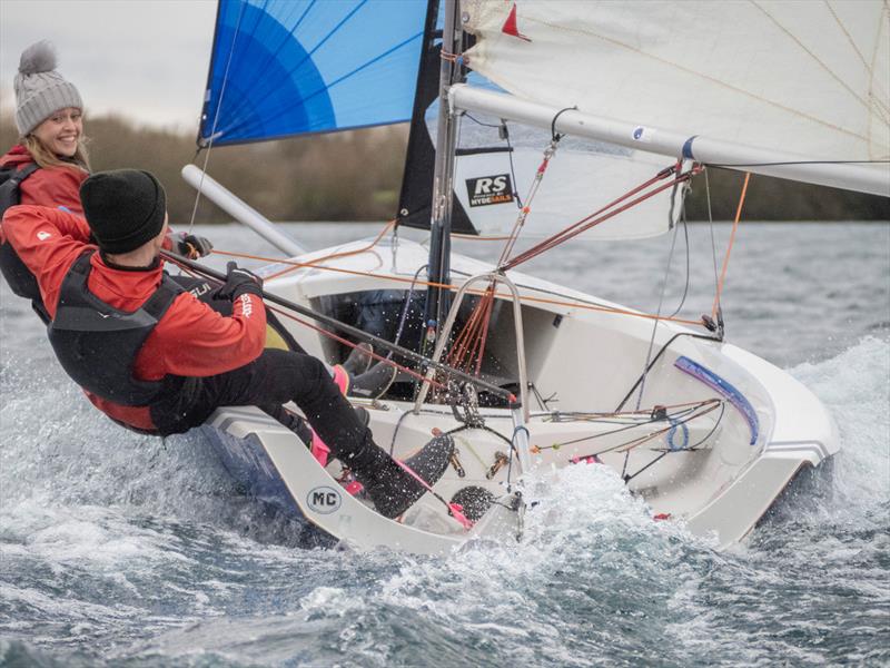 Enjoying the wind at the Notts County SC First of Year Race - photo © David Eberlin