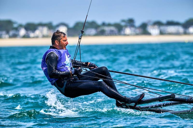 Marek Dudak - RS700 European Championship Day 2 photo copyright Antoine Dujoncquoy taken at Yacht Club de Carnac and featuring the RS700 class