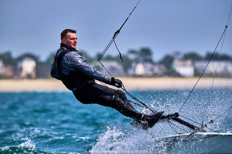 Richard Wadsworth - RS700 European Championship Day 2 - photo © Antoine Dujoncquoy