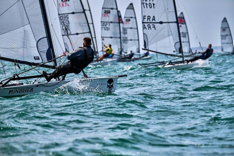 RS700 European Championship Day 2 photo copyright Antoine Dujoncquoy taken at Yacht Club de Carnac and featuring the RS700 class