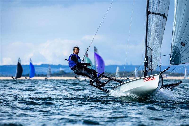 Marek Dudak - RS700 Noble Marine National Championship, day 1 photo copyright Digital Sailing taken at Hayling Island Sailing Club and featuring the RS700 class