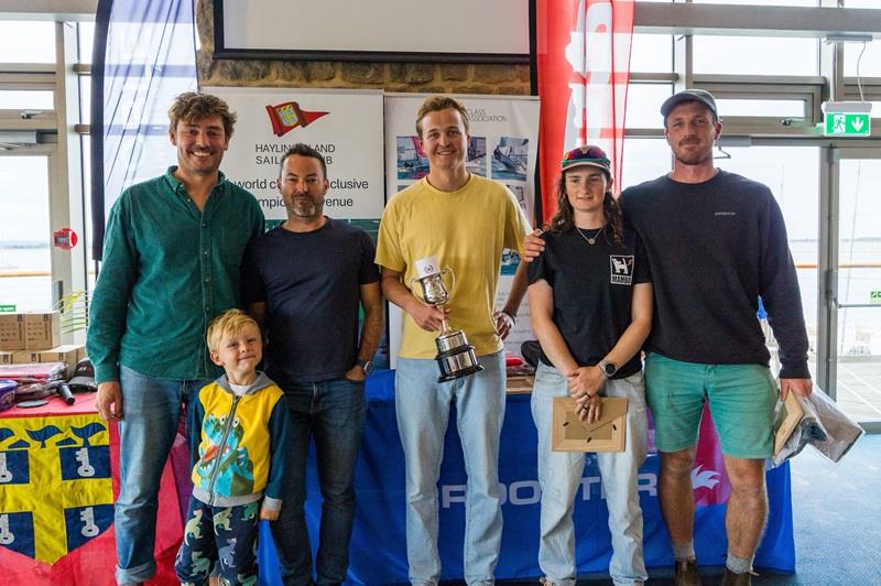 Podium in the RS800 Noble Marine National Championship - photo © Phil Jackson / Digital Sailing