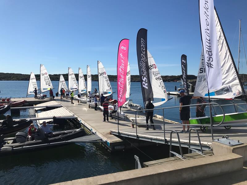 RS Aero Youth Worlds at Marstrand, Sweden Day 1 - photo © Peter Barton