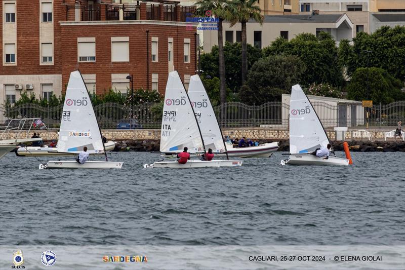 European Team Race Youth RS Aero Championships in Cagliari - Day 1 - photo © Elena Giolai