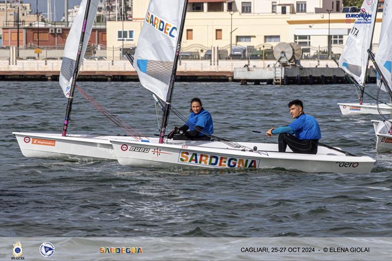 Italia 2 - European Team Race Youth RS Aero Championships in Cagliari - photo © Elena Giolai