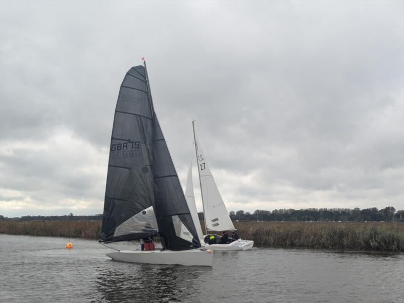 Horning Sailing Club Autumn Passage Race photo copyright Liz Goodyear taken at Horning Sailing Club and featuring the RS Elite class