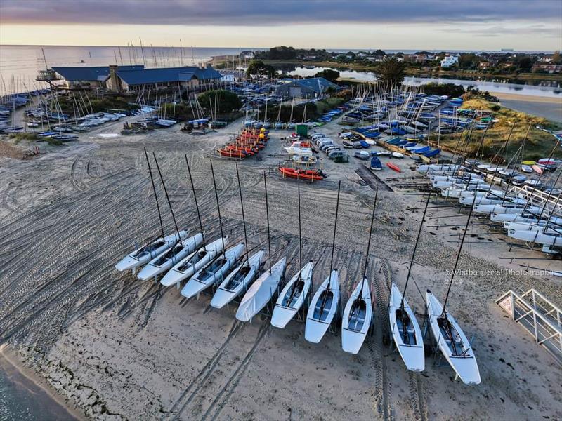 RS Elites at Hayling Island SC  photo copyright S Whitby taken at Hayling Island Sailing Club and featuring the RS Elite class