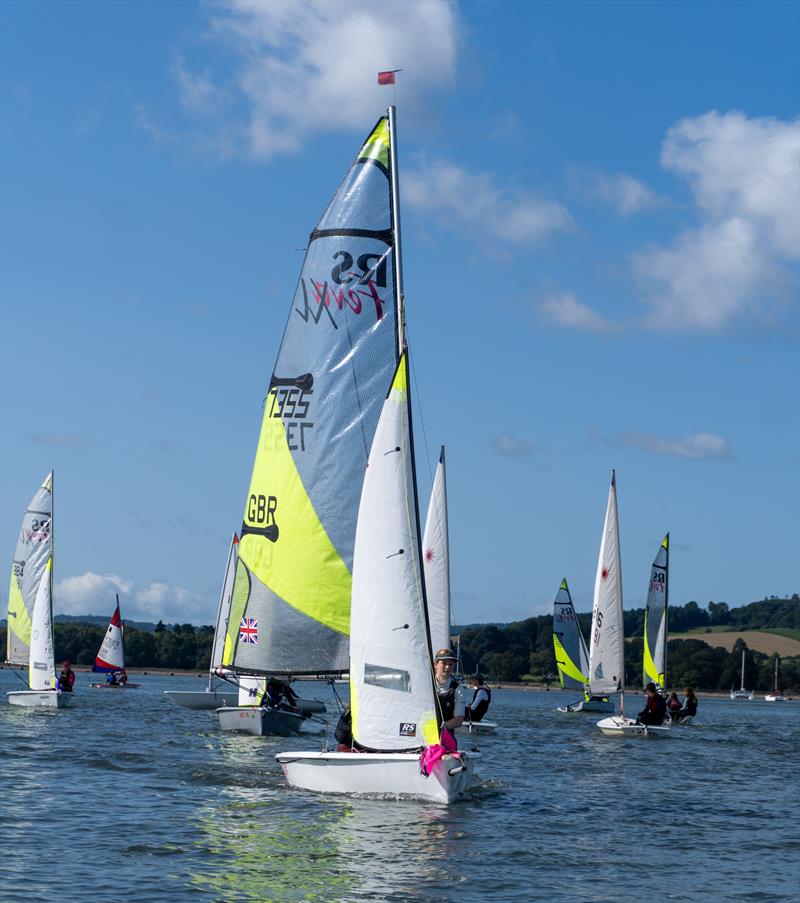 Starcross Junior Regatta photo copyright Tom Wild taken at Starcross Yacht Club and featuring the RS Feva class