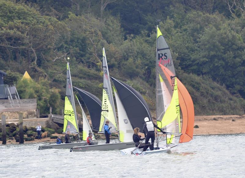 2024 IW Youth and Junior Championship Series at Gurnard photo copyright Jenny Preston taken at Gurnard Sailing Club and featuring the RS Feva class